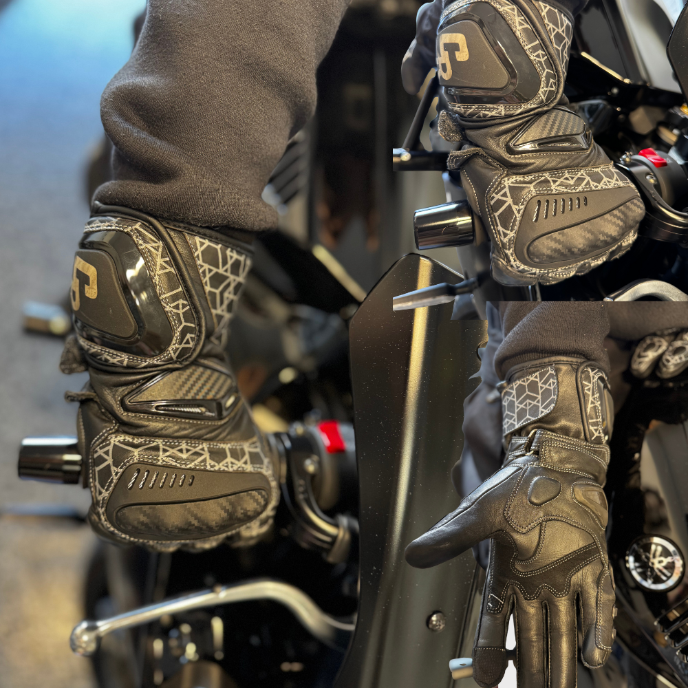 Clutch Racing | Leather Gauntlet Gloves