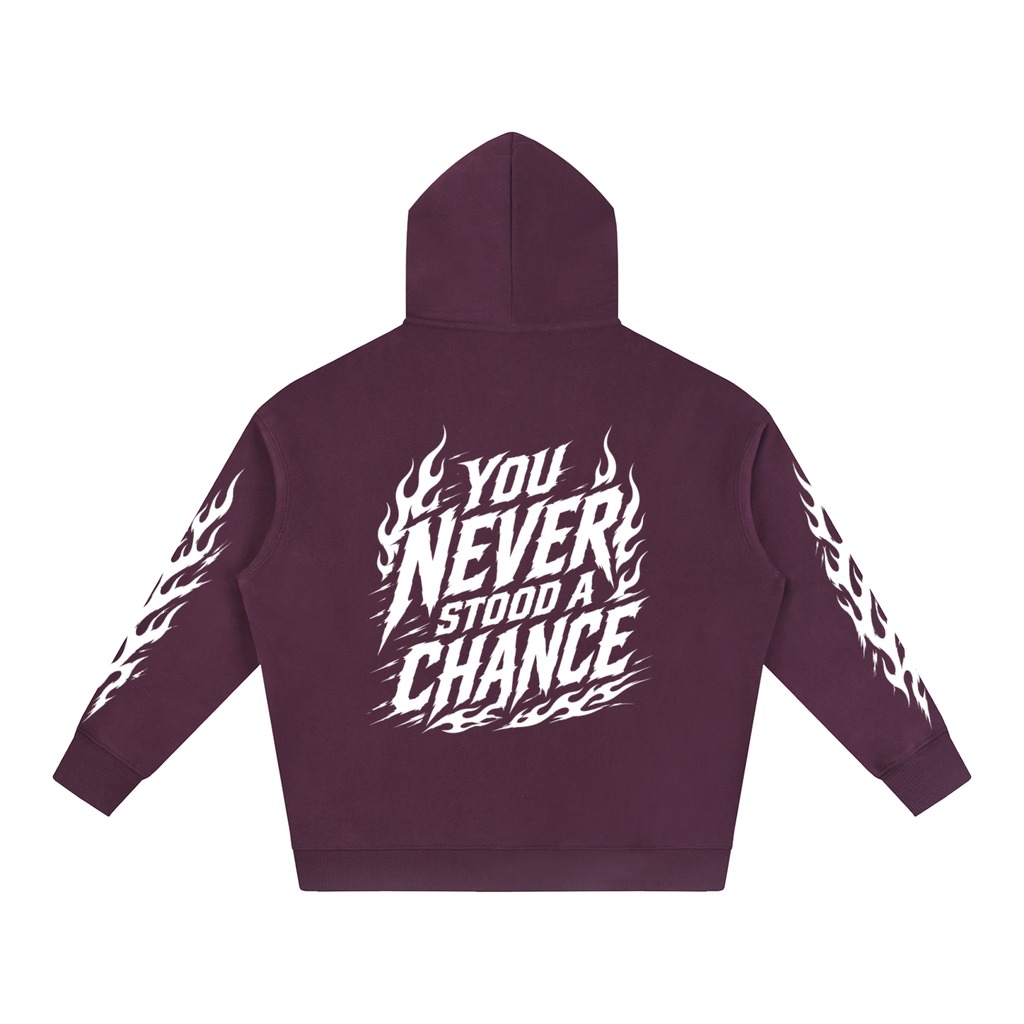 No Chance Fleeced Hoodie