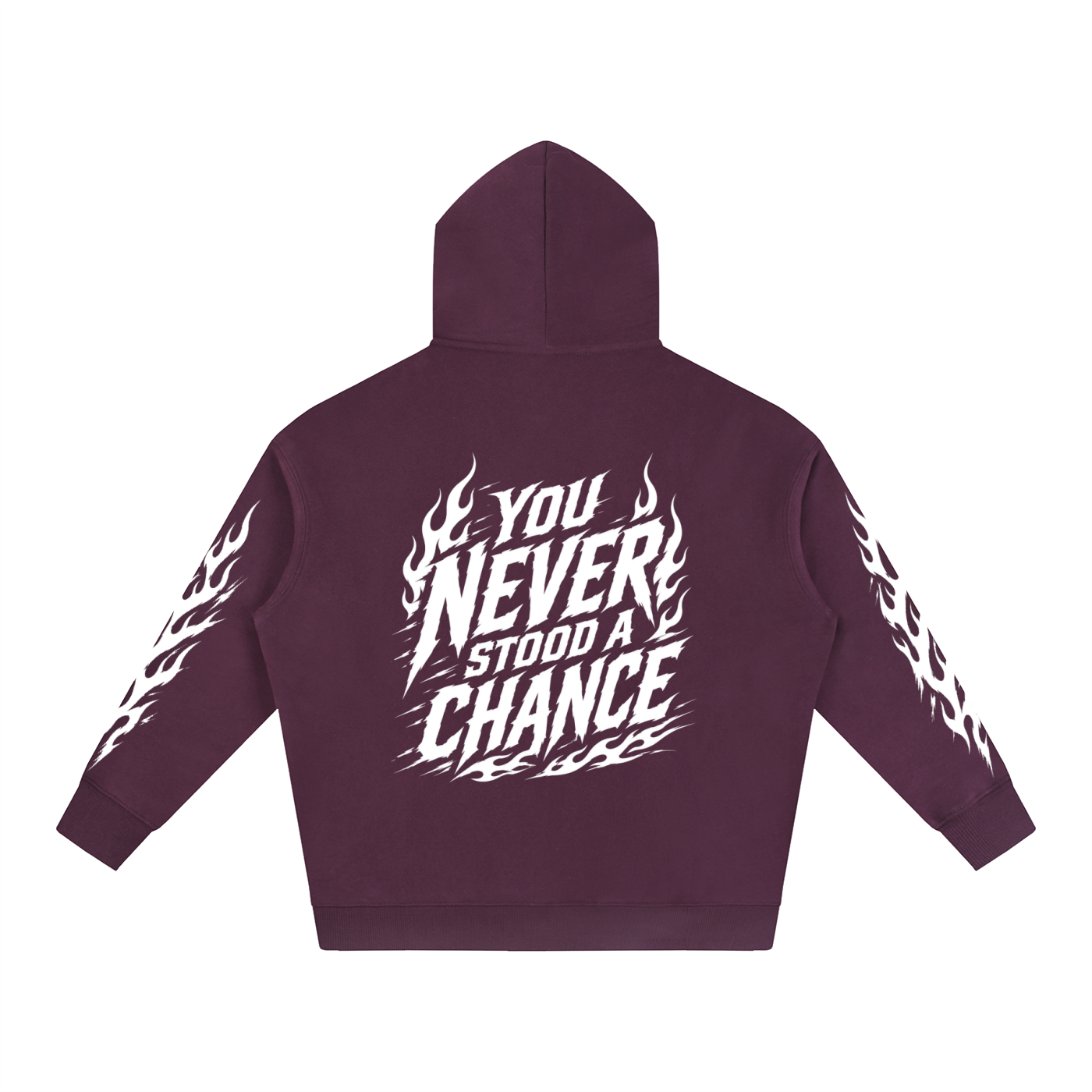 No Chance Fleeced Hoodie