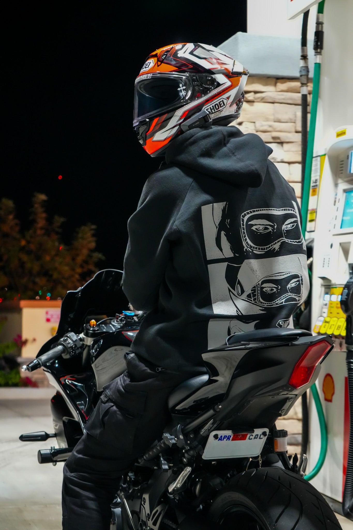 Behind The Visor | Armored Riding Hoodie