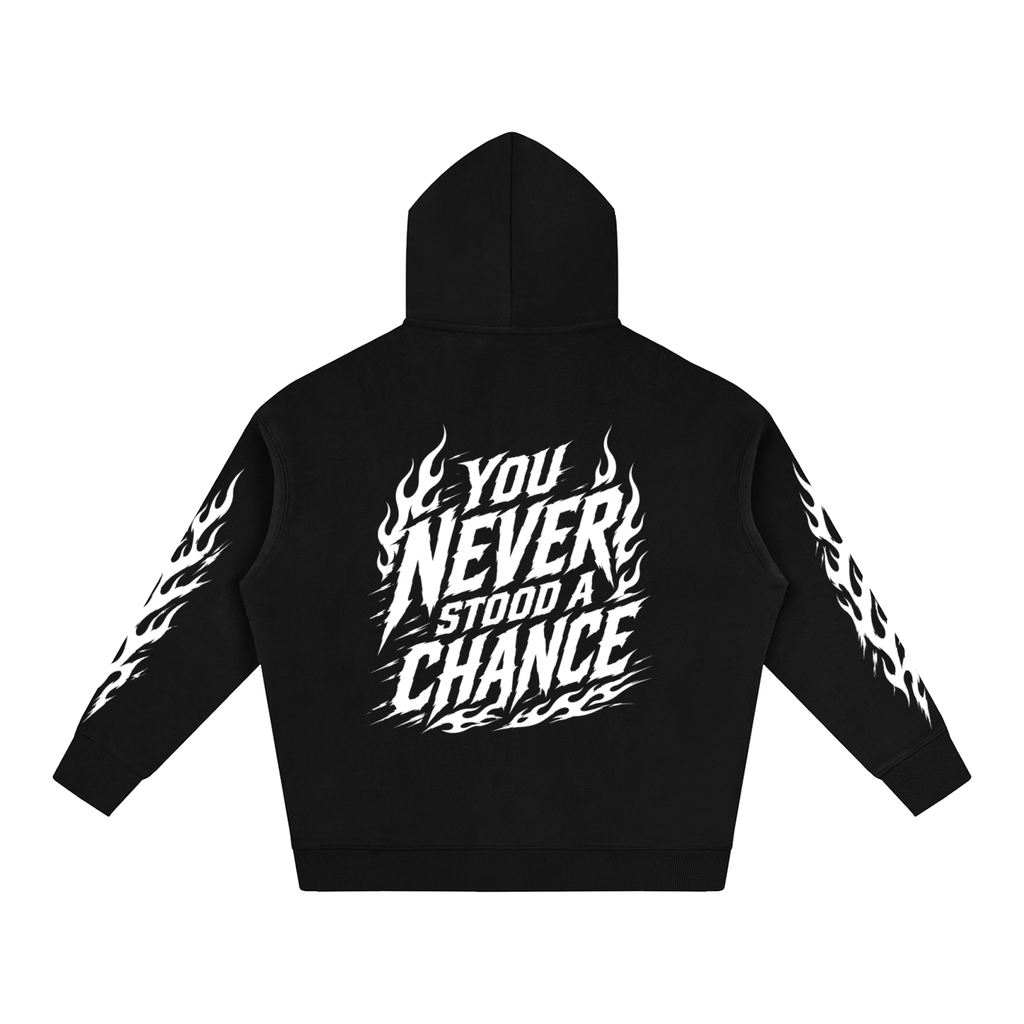 No Chance Fleeced Hoodie
