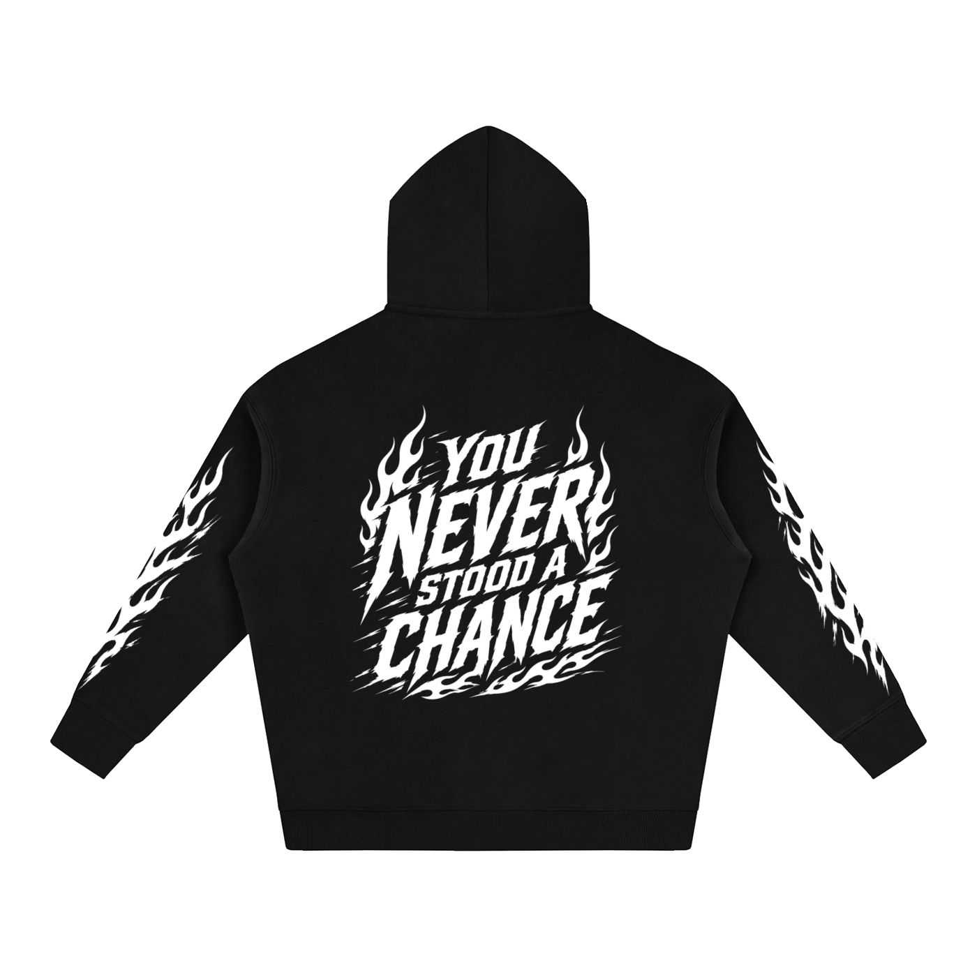 No Chance Fleeced Hoodie