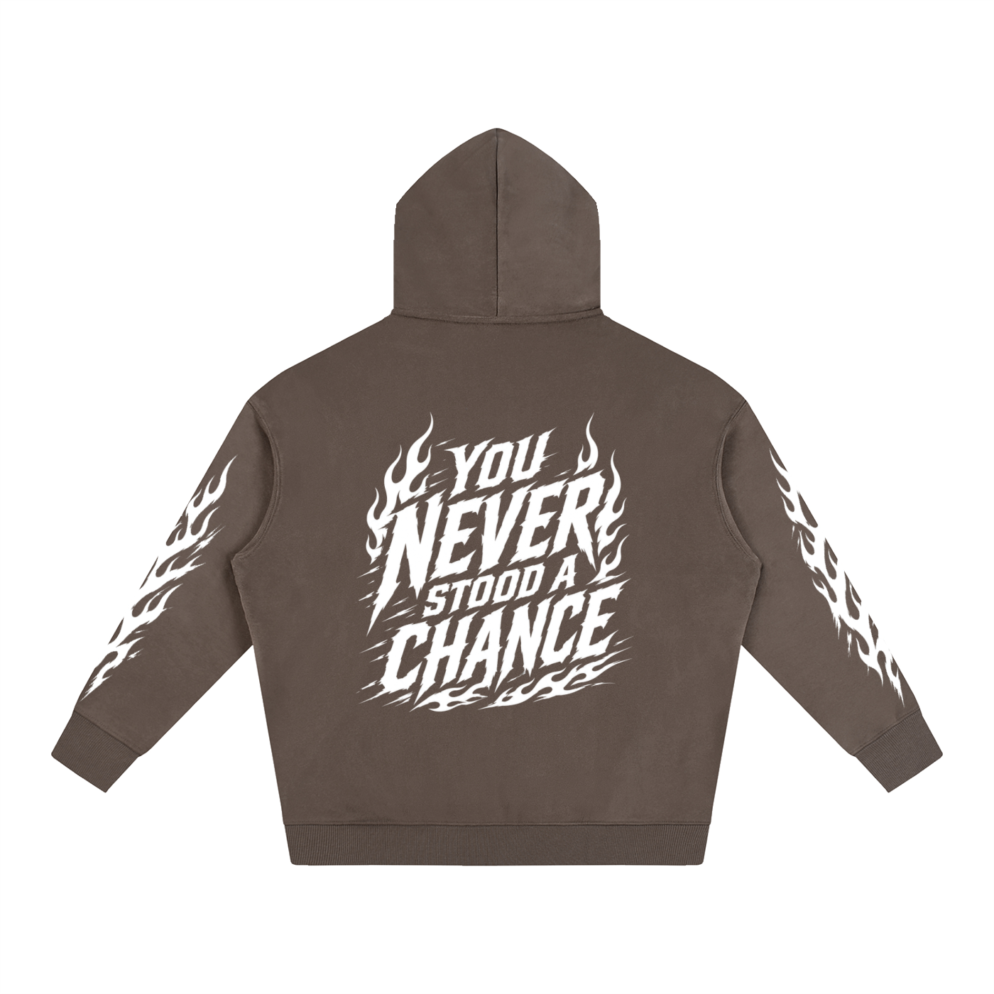 No Chance Fleeced Hoodie
